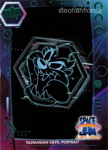Upper Deck Space Jam A 2021 nuevo paquete electrónico Legacy exclusivo neón turquesa que elijas - Imagen 38 de 101