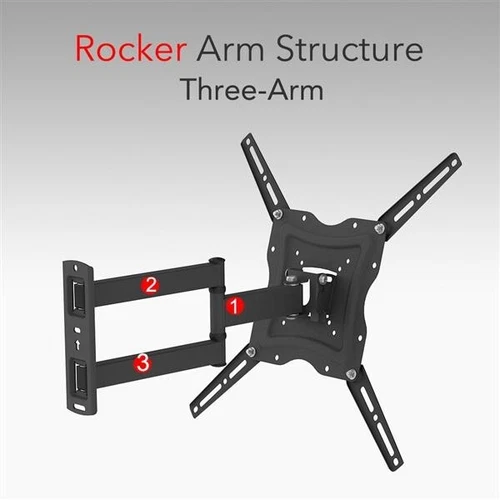 TMX400A 26-55"Adjustable Wall Mount Bracket Rotatable with Spirit Level Standard - Picture 5 of 11