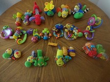 VARIETY OF BABY RATTLES INCLUDING WRIST RATTLES-YOU CHOOSE