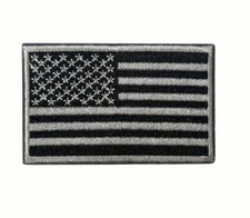 2 Pack American Flag Iron On Patches for Clothing Jackets Backpacks Vest Hats