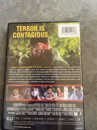 Cabin Fever: Patient Zero (DVD, 2014) - Picture 2 of 3