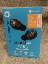 JLab Epic Air ANC True Wireless Earbud Headphones - Black