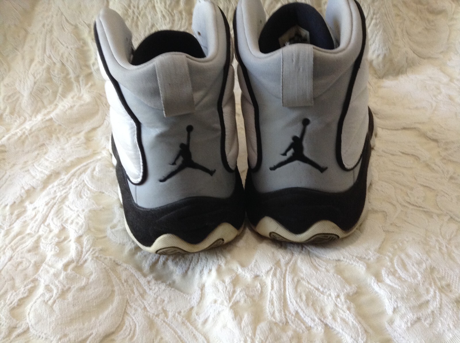 NIKE MEN’S JORDON PRO STRONG GRAY, WHITE, BLACK, SZ 13 407285-013 image 4