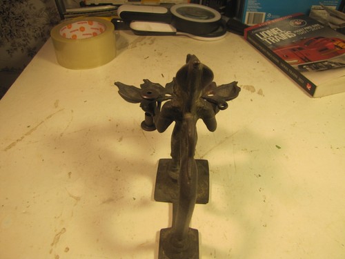 Vintage Brass Diety with Cobra Scent burner, incomplete mechanics\hinge - Picture 5 of 10