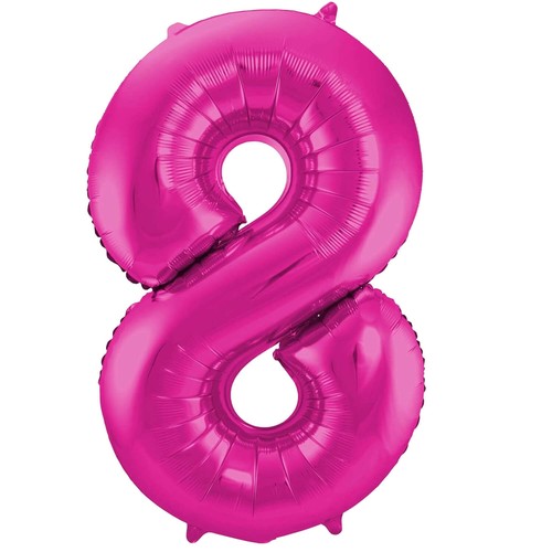 Folienballon 86 cm PINK Zahl 18 Zahlenballon Luftballon Geburtstag Helium - Imagen 3 de 3