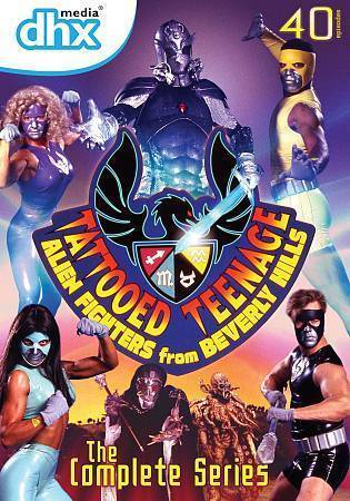 TATTOOED TEENAGE ALIEN FIGHTERS DVD COMPLETE TV SERIES 40