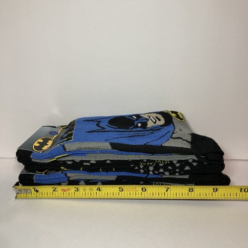 Mens 2 Pack DC Comics Batman Socks Size 6-12 (Lot 2 Packs) 4 Pairs Total NWT - Picture 6 of 6