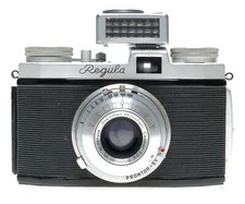 King Regula I-P 35mm Film Camera Steinheil Cassar 1:2.8 f 50mm VL