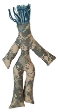 Dammit! Miss GI Jane Army Camo Frustration Stress Dolls Beat Them Silly! W/
