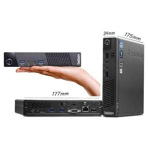 Lenovo ThinkPad i7-4790 16GB M83 MINI Tiny PC 1TB SSD Win10 MINI Desktop WIFI - Picture 4 of 6