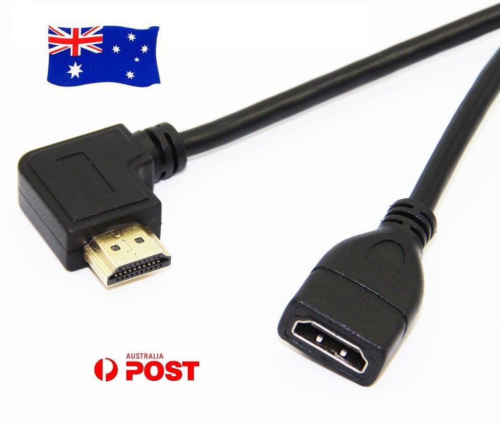 Stinger In-Car Cables &amp; Extension Leads 90 Degree HDTV 1080P HDMI