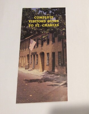 St Charles on Missouri River Guide Brochure 