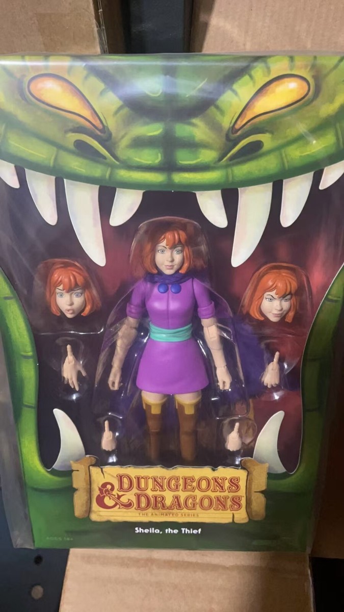 Super 7 ダンジョンズ&ドラゴンズ シェイラ フィギュア 海外限定 Original Super 7 Dungeons & Dragons ULTIMATES! Wave 1 Action