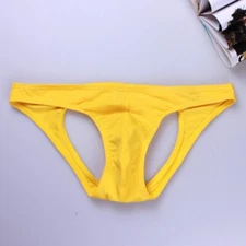 Backless Mens Briefs Breathable Male Swimwear Underpants Jockstrap Knickers