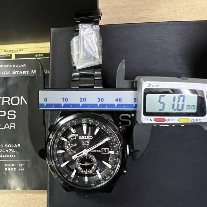 Seiko Astron 7X52-0AA0 Titanium Ceramic Japan GPS Solar Mens Seiko Astron 7X52-0AA0 Titanium Ceramic Japan GPS Solar Mens