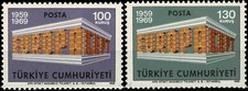 TURQUIE 1969 CEPT EUROPA  YT n° 1891 et 1892 Neufs ★★ luxe / MNH