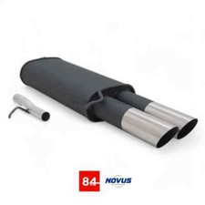 VW Passat 3B / 3BG Sportendschalldämpfer 2x76mm MS-Design