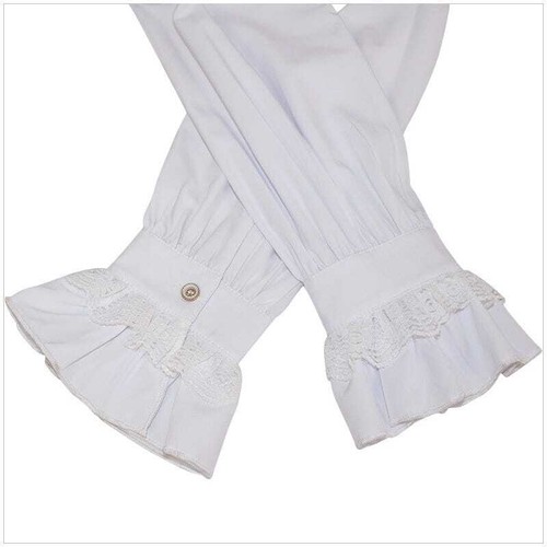 N632 Men Shirt Peasant Viking Oktoberfest Renaissance Medieval Pirate Costume - Picture 6 of 6