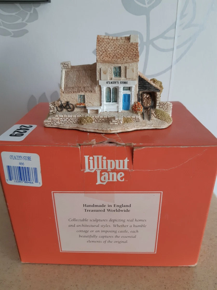 Lilliput Lane - O'Laceys Store - Height 3 1/2 inches