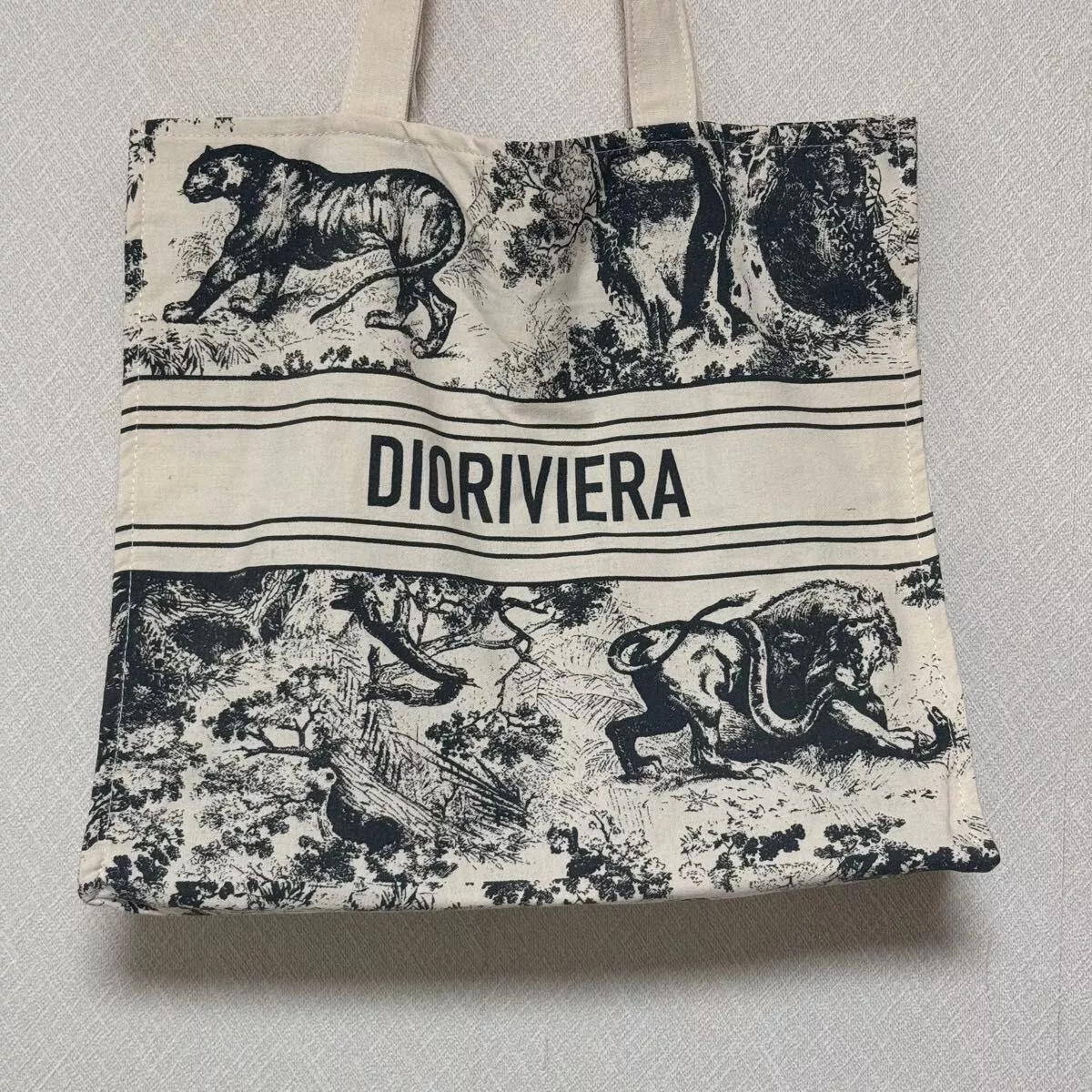Sac fourre tout Christian Dior DIORIVIERA Wardujuy nouveauté clients VIP bleu neuf