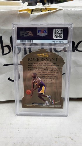 1997 KOBE BRYANT COMPETITIVE ADVANTAGE LAKERS SKYBOX PREMIUM PSA 9 MINT #CA2 - Picture 3 of 3