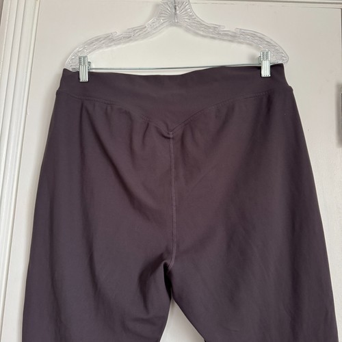 Zyia Dark Aubergine Confluence Zipper Jogger Leggings Purple Size 3XL - Picture 6 of 8
