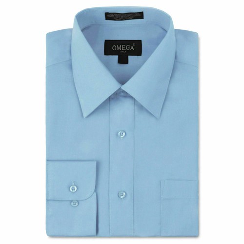Herren Knopfleiste formelles Kleid Shirt Langarm einfarbig normale Passform - Bild 38 von 82