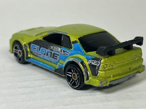 Hot Wheels Nissan Skyline CLONE GREEN 2001 Mattel Diecast Toy Model Car 1/64 Cat - Picture 5 of 7