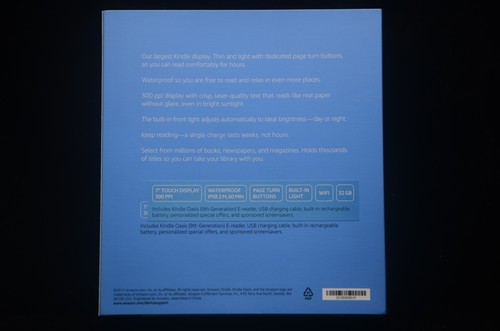 Brand new Amazon Kindle Oasis 9th Gen 8GB/32GB Wi-Fi 7 in Touch Screen eReader - Picture 8 of 8