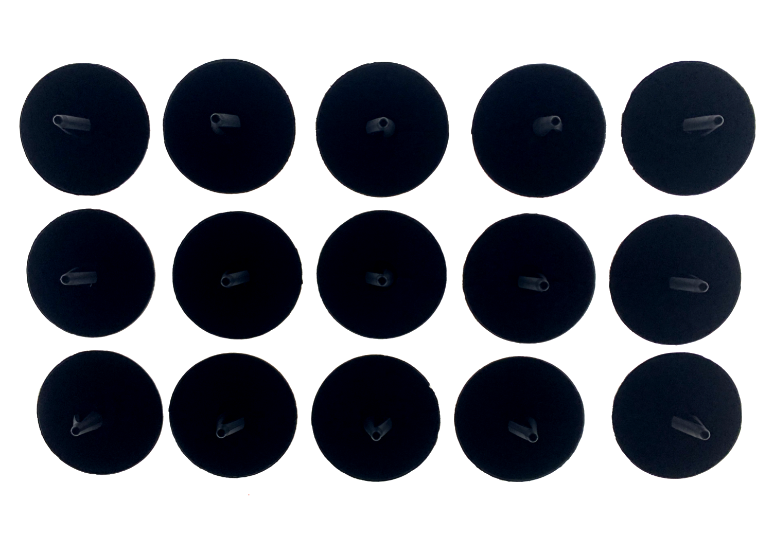 Hood Insulation Pad Retainer Clips Black 19802011 Ford Fits 1/4 Hole