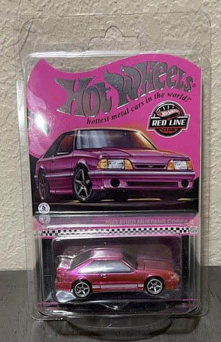 Hot Wheels Red Line Club Club 1993 Ford Mustang Cobra R HWF29 PINK