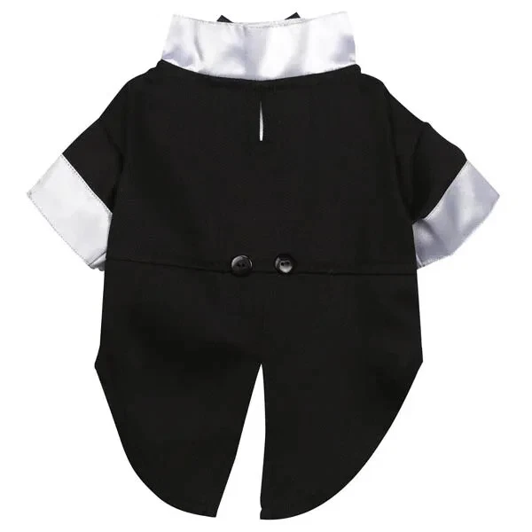 Esmoquin formal East Side Collection, boda, disfraz de Halloween para perro, mascota pequeña Foto 3 de 4