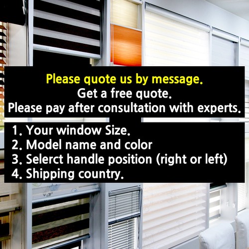 Persianas de ventana 100 % apagón HERA tonos cebra telas de doble capa pedido personalizado - Imagen 12 de 12