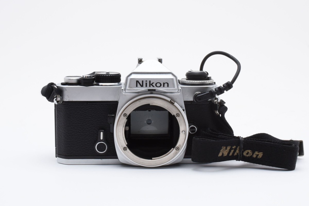 フィルムカメラ NIKON FE silver Nikon FE Silver SLR Film Camera Body From JAPAN 2458980 | eBay