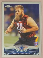 2013 Topps Chrome #157 Travis Frederick Rookie Card Dallas Cowboys *. rookie card picture