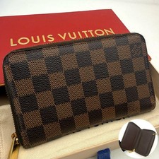 Louis Vuitton Damier Zippy Compact Wallet Long Wallet