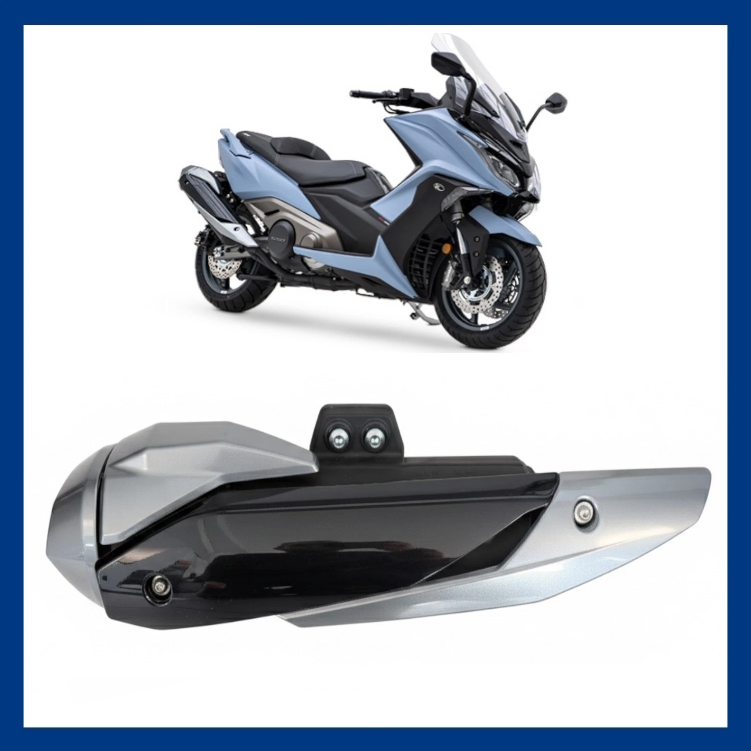 terminale scarico Kymco AK550