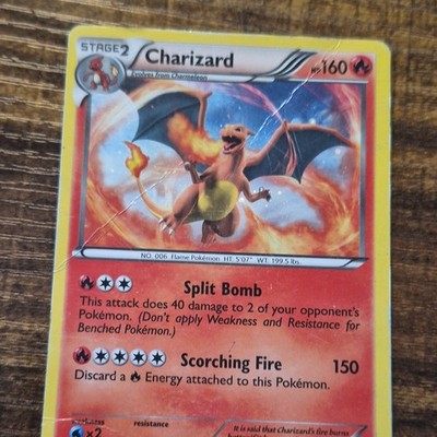 Pokemon Charizard 20/149 Boundaries Crossed Holo Rare English 2012 160 HP