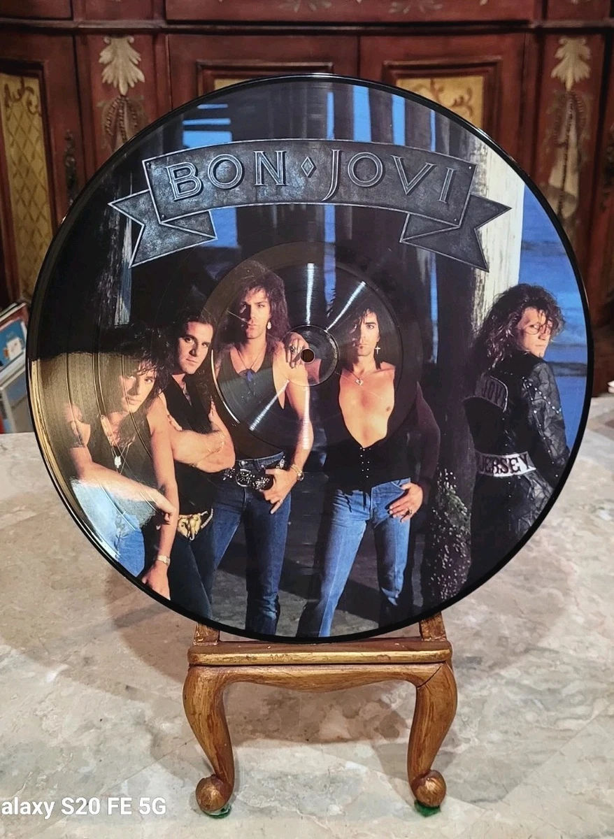 Bon Jovi Picture Disc 33 RPM Speed Vinyl Records for sale | eBay