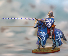   French knight Painted Collection Miniature 3D Figurine 54 mm 1/32  