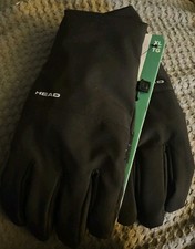 Head All-weather Sensitec Black Waterproof Hybrid Gloves w/Reflective Logo XL
