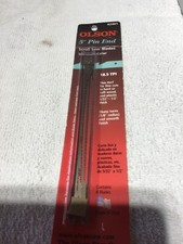 OLSON #FR42401& 42401  SCROLL SAW BLADE 5" PIN END LOT 1 PACK 6 BLADES PER PACK