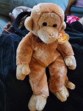 Ty Beanie Buddy Large Plush BONGO the Monkey 14 Inch MWMTs Stuffed Animal Toy