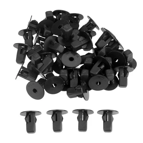 50pc Screw Grommet Retainer Fender Liner Wheelhouse Liner Clips Nylon Nut Toyota - Picture 1 of 2