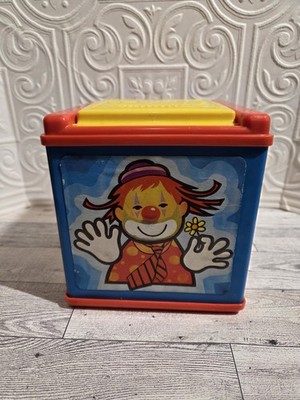 Vintage Mattel Jack In The Music Box Toy 1976 USA Made Tested And