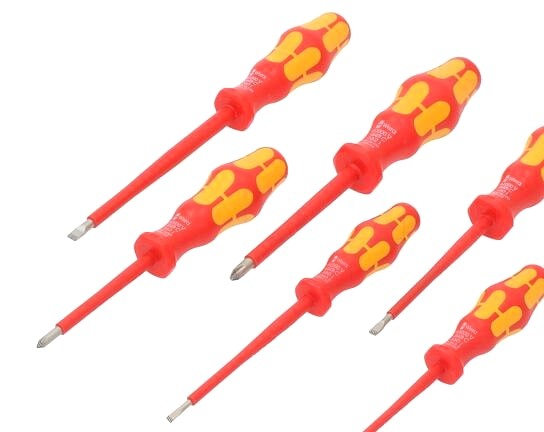 Screwdriver: Insulated-Set; Insulated; Phillips,Sl - WERA.05006145001 | EU Stock-image