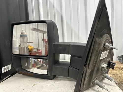 2008- 2010 Ford F-250 F-350 Heated Tow Mirror Left/Driver UNTESTED
