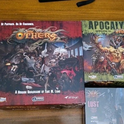 The Others: 7 Sins Gesellschaftsspiel + Apokalypse Erweiterung alles ENG