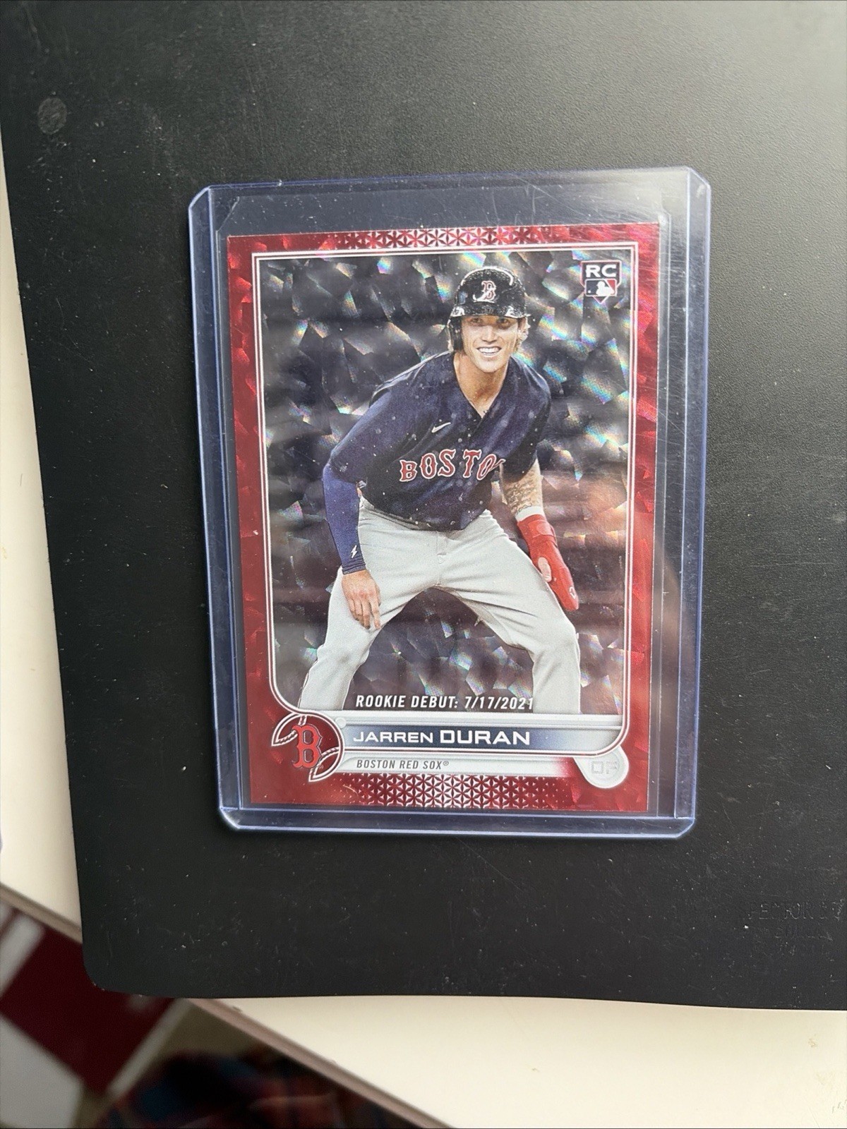 2022 Topps Update Series - Rookie Debut Jarren Duran red /199 #US118 (RC)