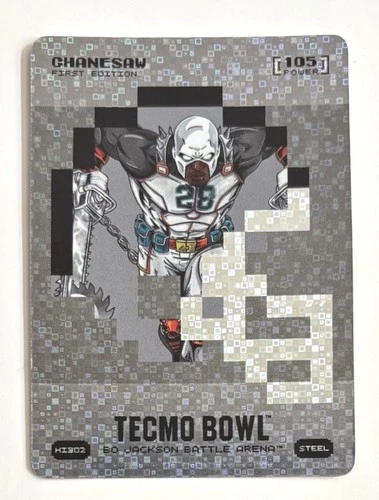 2026 Bo Jackson Battle Arena Tecmo Bowl Chainsaw HI302 Steel Helmet Icon
